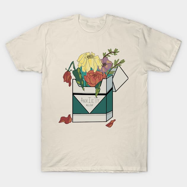 Anxiety relief T-Shirt by Courteney Valentine